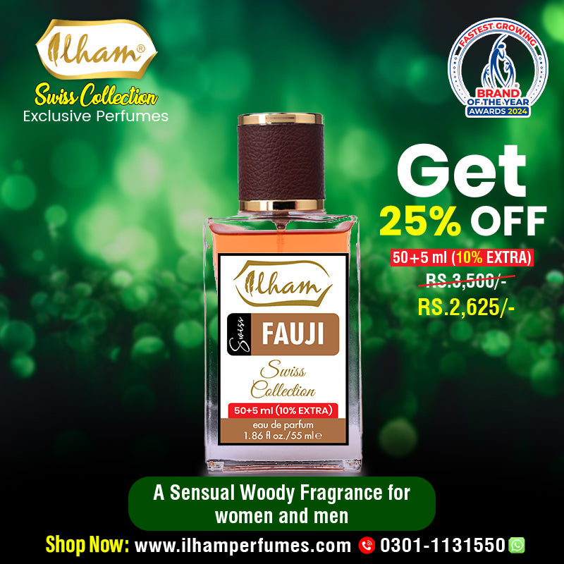 SWISS FAUJI 50 ML+ 5 ML (10 % EXTRA)