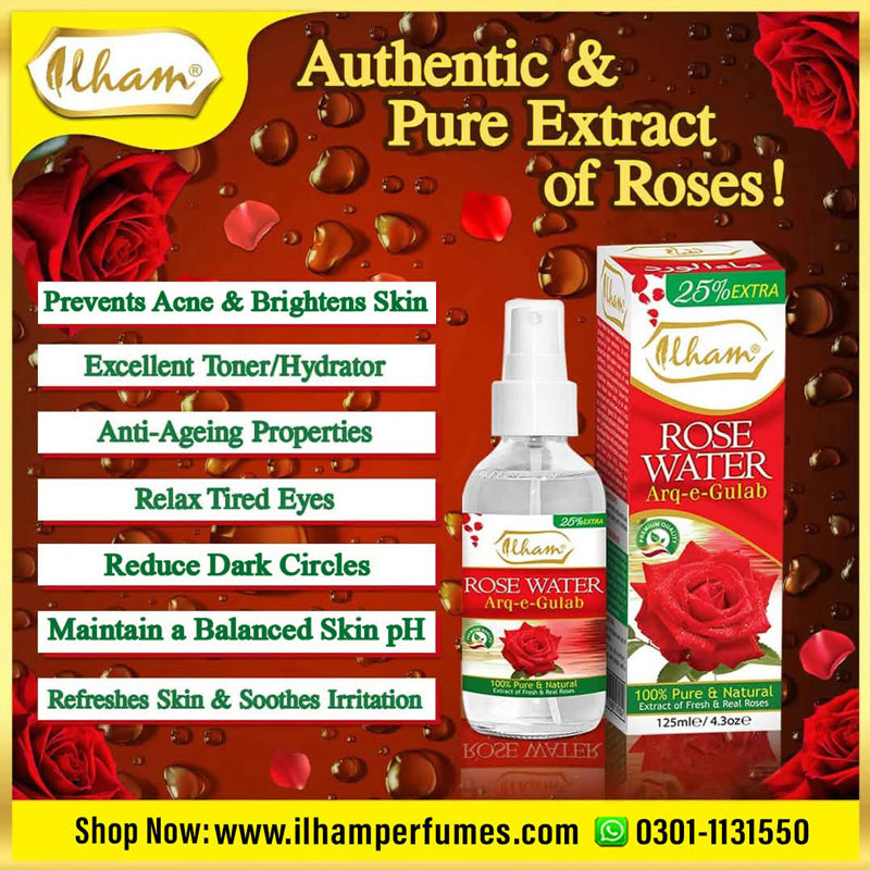 ROSE WATER (Arq-e-Gulab)